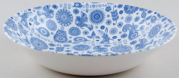 Dessert or Soup Bowl large Open Rows
